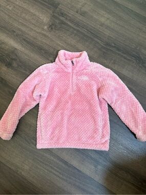 Columbia Cozy Pink Quarter-Zip Kids Fleece Pullover